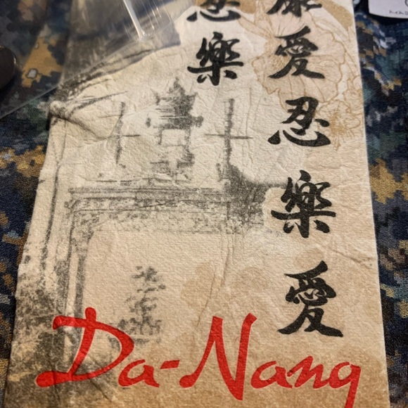 DA-NANG Boheme Button Down Silk Tunic Blouse, Sz. XS-S - NWT - Picture 3 of 5